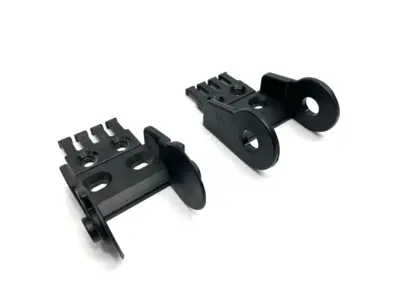 USED IGUS & 2030.4PZ ENERGY CHAIN MOUNTING BRACKET SET W/ TIEWRAP PLATE