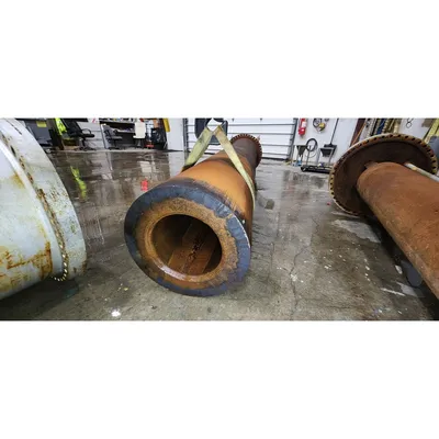 Used Ametek Whitlock 24" Dia X 10'-6" Chlorine / Helium Gas Vaporizer Exchanger