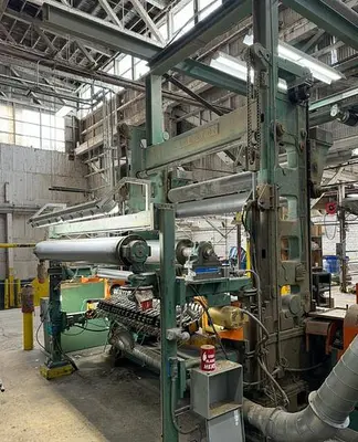 USED LANGSTON TWO DRUM SLITTER REWINDER