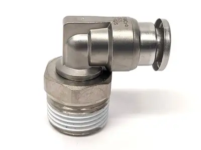 KQB2L08-03S | SMC  Male Elbow Push to Connect Fitting - New Other