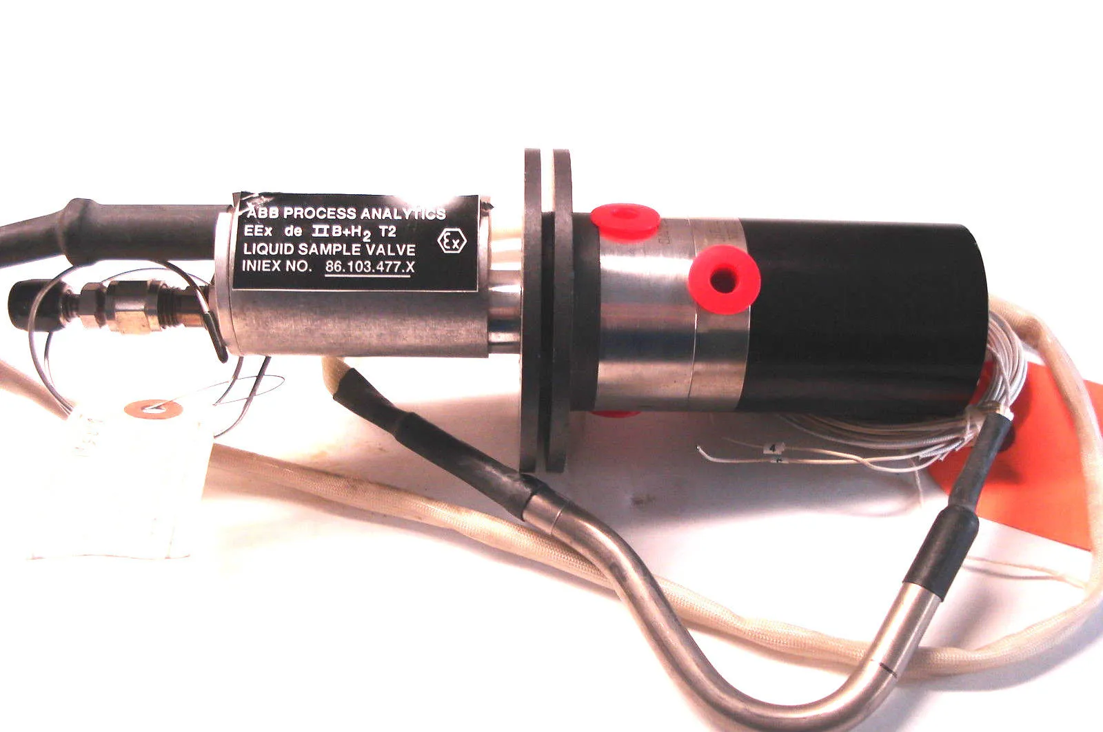 NEW ABB PROCESS ANALYTICS LIQUID SAMPLE VALVE INDEX NO. 86.103.477.X