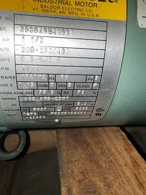 Lightnin 1 1/2 HP agitator