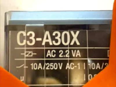 USED COMAT RELECO POWER RELAY 120VAC 3PDT 10A BOX OF 7