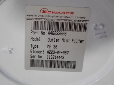 Used EDWARDS LIMITED MF 30 Chemical & Process Equipment | HGR 24 #735776