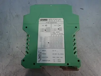 Used PHOENIX CONTACT MCRPT100IDC Transducers Ohio US | HGR 24 #752069