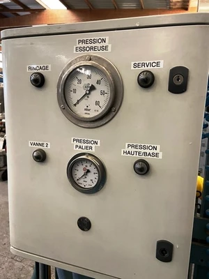 Rousselet Robatel RC 30 PxR basket centrifuge, 316L SS.