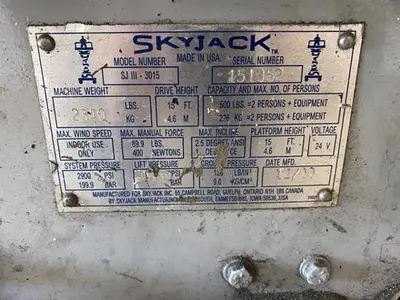 USED 2000 SKYJACK SJIII 3015