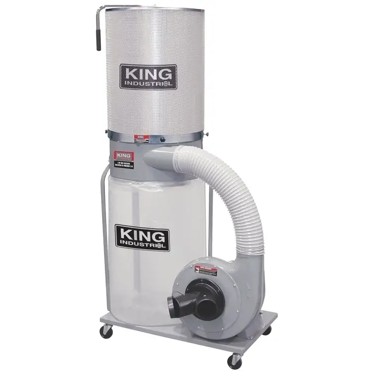 New | in-Stock KING CANADA KC-3109C/KDCF-3500 Dust Collectors British Columbia CA | Lenmark #272812