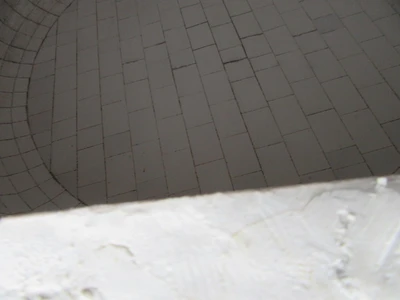 80" x 72" Netzsch Pebble Mill, 940 gallons, Ceramic Alumina Brick Lined, Unused