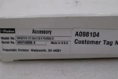 NEW OPEN BOX PARKER RAP4274151 KIT STOCK H565A