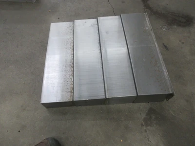 USED 1997 USED HAAS PARTS AND TOOLING HAAS Y-AXIS FRONT WAYCOVER #93-20041