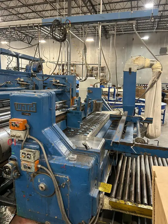 Used 1990 WARD 13000 Die Cutting Presses Florida US | Corrugated Machinery Brokers #688267