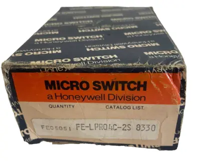 NEW HONEYWELL MICROSWITCH FE-LPR04C-2S PHOTO ELECTRIC SENSOR FELPR04C2S