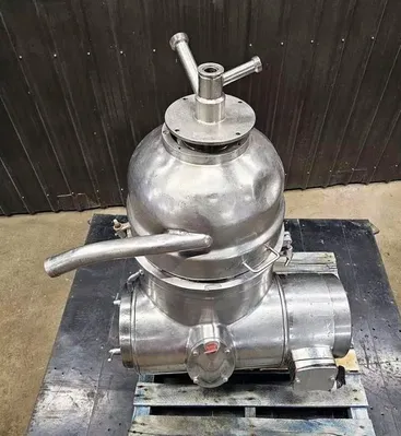 Westfalia MM 9004 warm milk separator, 316SS.