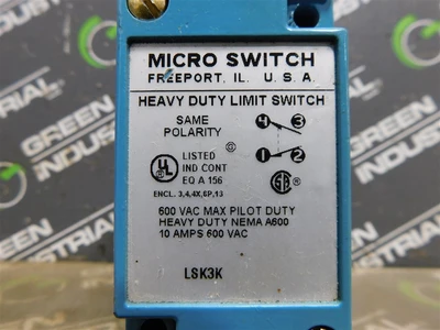 USED MICRO SWITCH LSK3K