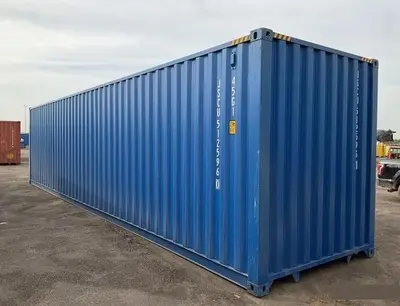 USED HIGH CUBE STORAGE CONTAINERS 40 FT