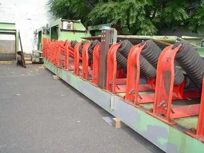 Conveyor, Belt, 72" X 120', C/st, Channel, Drive, #D735418