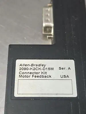 Allen Bradley 2090-K2CK-D15M Ser A Motor Feedback Breakout Connector (BIN542)