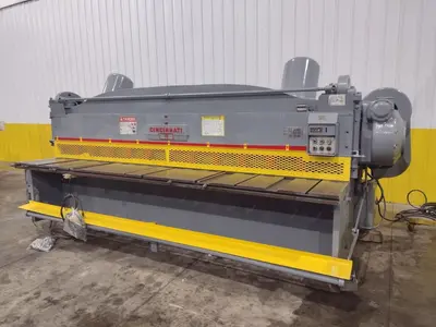 12' x 1/4" CINCINNATI MODEL #1812 MECHANICAL POWER SHEAR: STOCK #20232