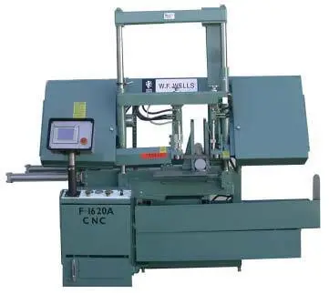 W.F. WELLS F-1620-A CNC Horizontal Band Saws | Direc Machine Tool, LLC. (2)