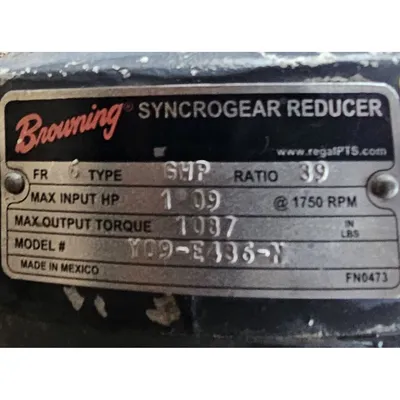 Used 8" x 8" Ancaster Conveying ACS Rotary Airlock Valve