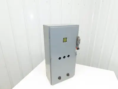 Square D Combination Starter Enclosure NEMA Size 2 Outside Disconnect 29x15x8"
