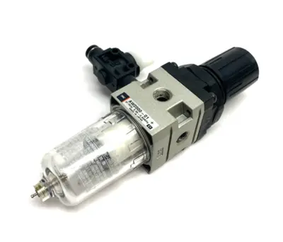 USED SMC MODULAR FILTER REGULATOR 0.05~0.85MPA SET PRESS