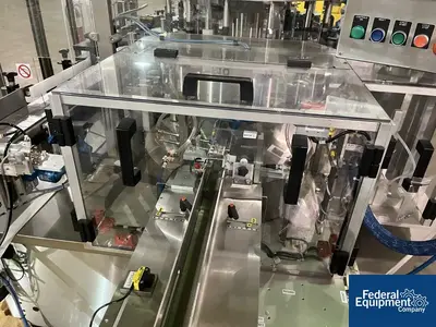 USED Quadrel Quadrel Wrap Around Labeler, Model Rotary