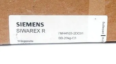 NEW SIEMENS 7MH4103-2DC01 LOAD CELL 7MH41032DC01