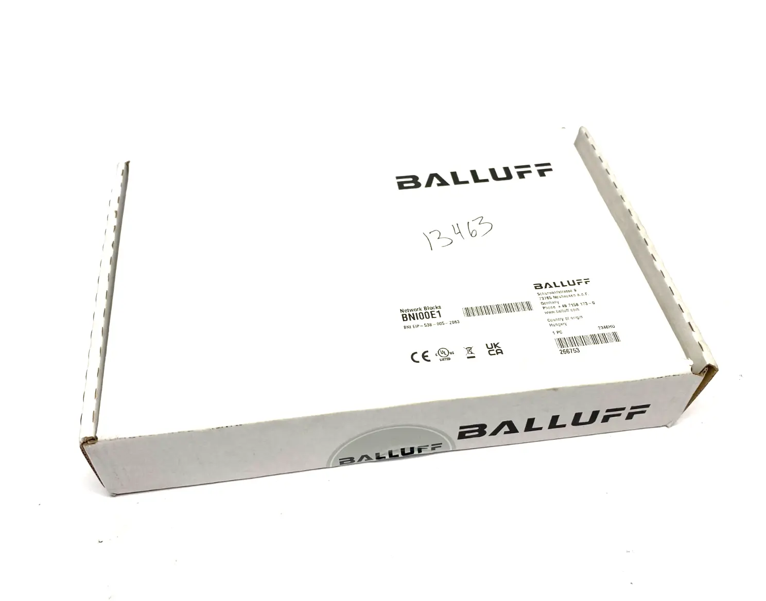 NEW BALLUFF SILVER LINE NETWORK BLOCK MODULE