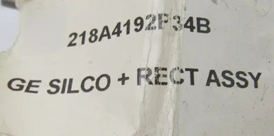 USED GENERAL ELECTRIC 218A4192P34B RECTIFIER