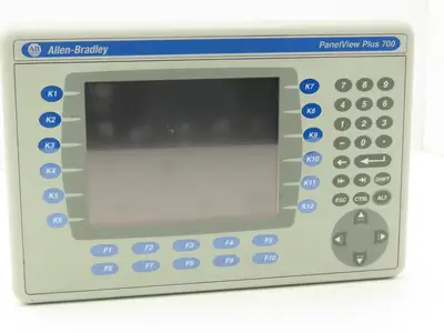 Allen Bradley 2711P-B7C4A8 PanelView Plus 700 Graphic Touch Terminal 2711P-RDB7C