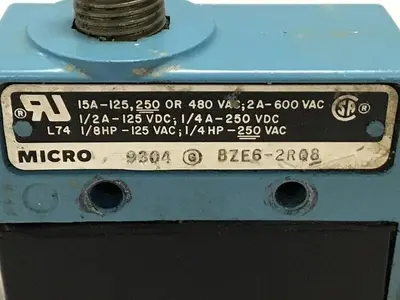 USED MICRO SWITCH BZE6-2RQ8