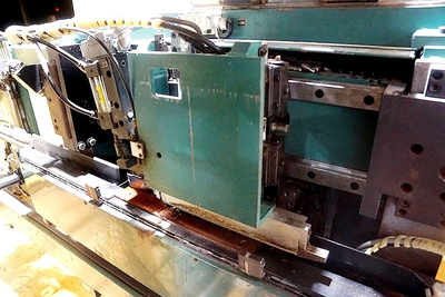 Dodds DE-760H Double End CNC Automatic English Drawer Dovetailer With Notching