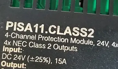Puls PISA11.CLASS2 4-Channel Protection Module 24VDC 15A Loc4C21