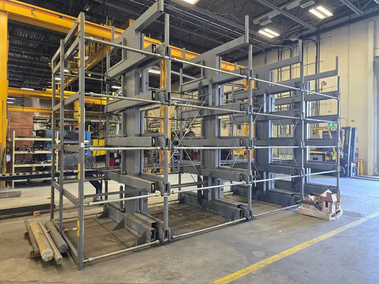 Used STEEL STORAGE SYSTEMS 5T-4G-30X75R-24 Racks/Shelving British Columbia CA | Lenmark #1440515
