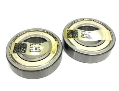 6206-2Z | Shielded Radial Ball Bearing, LOT OF 2 - New Other