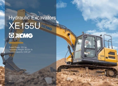 XCMG XE155U Excavator | Iron Listing (2)