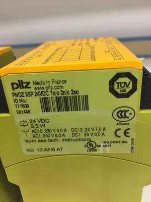 USED Pilz PNOZ X9P Safety Relay Lot Of 2 Fast Shipping! * Warranty*
