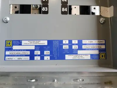 USED SQUARE D NQOD484L225CU