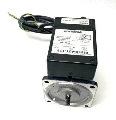 USED ORIENTAL MOTOR SPEED CONTROL MOTOR 40W 115V 90~1700RPM