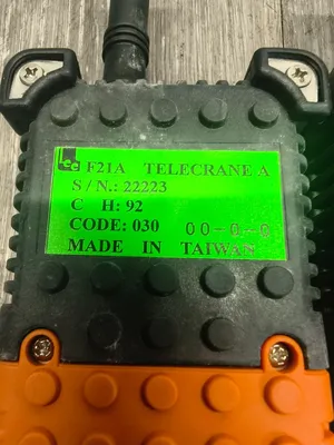Used TELECRANE F-21 AC Drive Control Module South Carolina US | ESS Industrial Equipment Sales #1285877