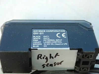 Used KEYENCE GV21 Amplifiers | HGR 24 #741201