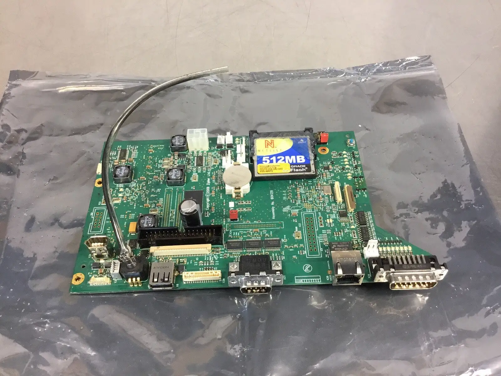 ZIPHER 604129 MAIN CONTROLLER BOARD ASSEMBLY 3B