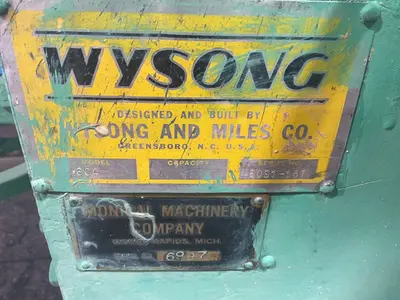 Used WYSONG AND MILES CO. 604 Edge Banders Ohio US | HGR 24 #1505774