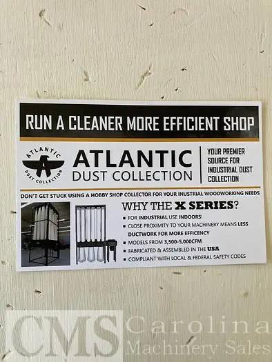 Used ATLANTIC DUST COLLECTION X SERIES DUST COLLECTORS Dust Collectors | CAROLINA MACHINERY SALES #420980