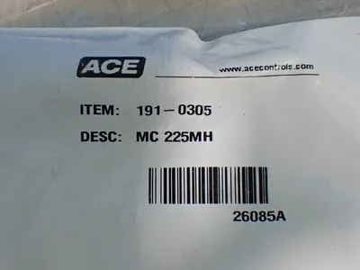 New | in-Stock ACE 1910305 / MC225MH Miscellaneous MRO Ohio US | HGR 24 #1128547