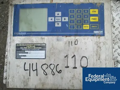 USED Fairbanks 4' X 4' FAIRBANKS FLOOR SCALE