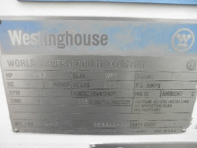 USED WESTINGHOUSE -