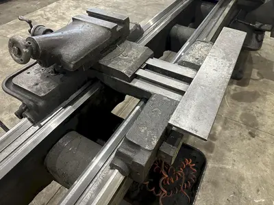 28" X 126" AMERICAN PACEMAKER ENGINE LATHE 2-1/8" HOLE: STOCK #23510